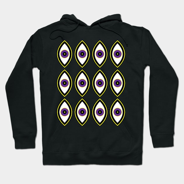 all seeing eye 03 Hoodie by jonah block